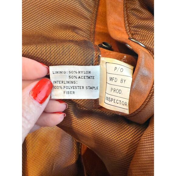 Vintage Harley-Davidson Classic Power Varsity Leather Jacket L | 90s Biker Moto - Picture 7 of 11